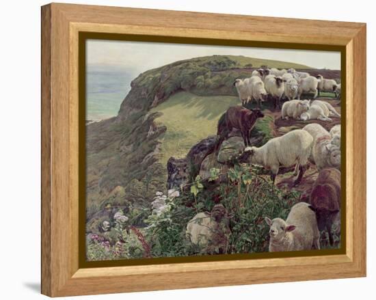 Our English Coasts-William Holman Hunt-Framed Premier Image Canvas