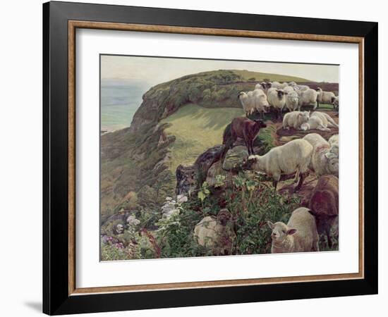 Our English Coasts-William Holman Hunt-Framed Giclee Print