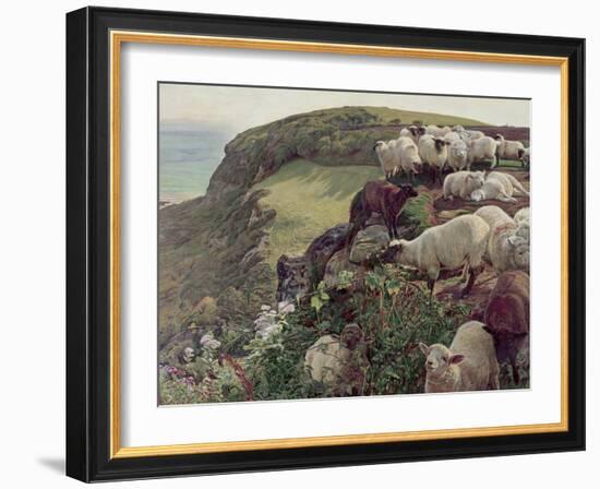 Our English Coasts-William Holman Hunt-Framed Giclee Print