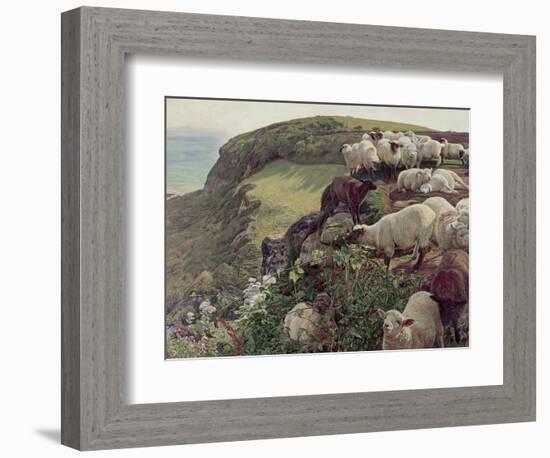 Our English Coasts-William Holman Hunt-Framed Giclee Print