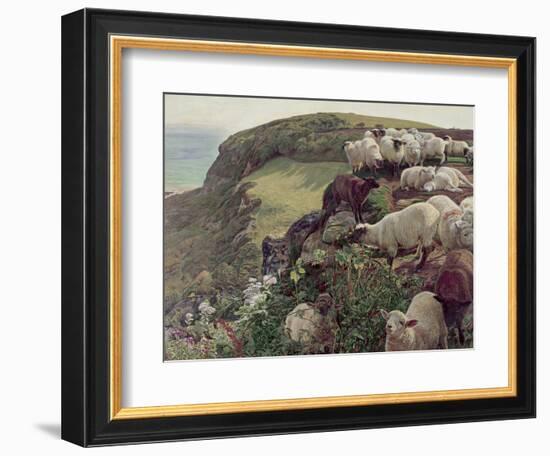 Our English Coasts-William Holman Hunt-Framed Giclee Print