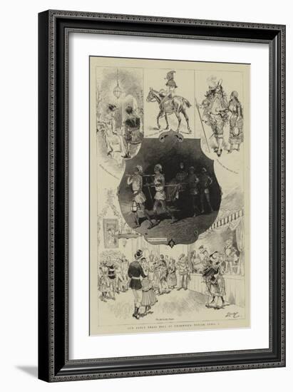 Our Fancy Dress Ball at Dharmsala, Punjab, India, I-Adrien Emmanuel Marie-Framed Giclee Print