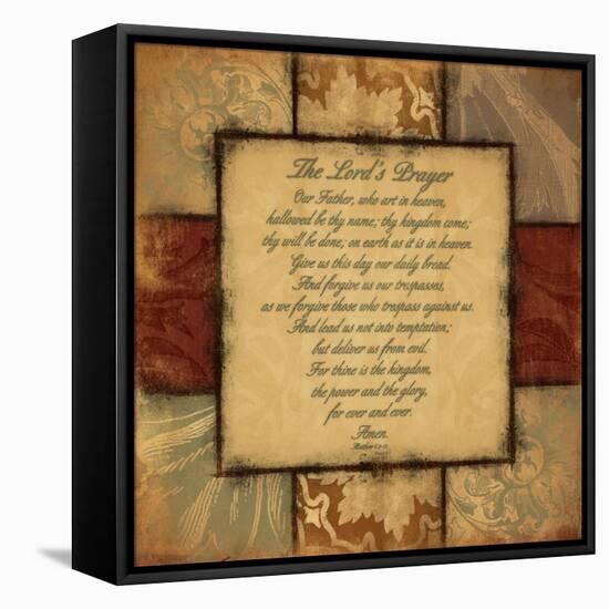 Our Father-Jace Grey-Framed Stretched Canvas
