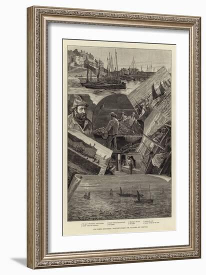 Our Fishing Industries: Drift-Net Fishing for Pilchards Off Cornwall-Percy Robert Craft-Framed Giclee Print