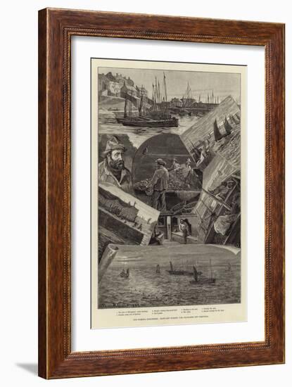 Our Fishing Industries: Drift-Net Fishing for Pilchards Off Cornwall-Percy Robert Craft-Framed Giclee Print