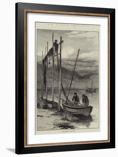 Our Fishing Industries, Herring-Boats on Loch Fyne-null-Framed Giclee Print