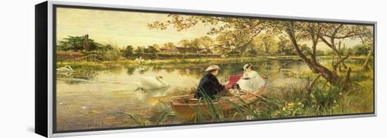 Our Holiday-Charles James Lewis-Framed Premier Image Canvas