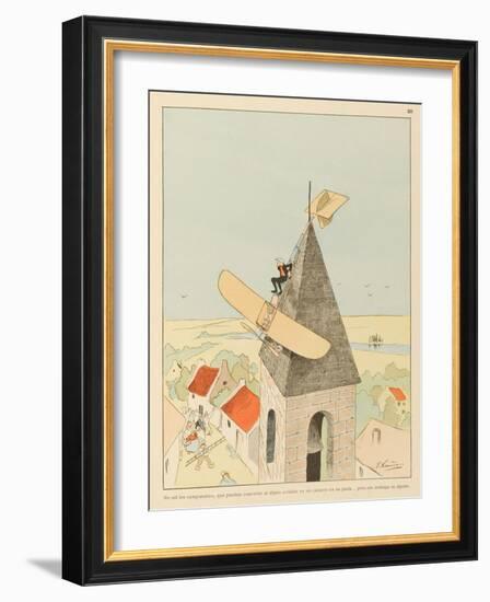 Our Holy Mother the Church Sometimes Provides Timely Salvation-Joaquin Xaudaro-Framed Art Print