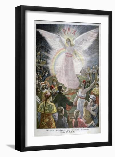 Our Hope for the New Year: Peace, 1894-null-Framed Giclee Print