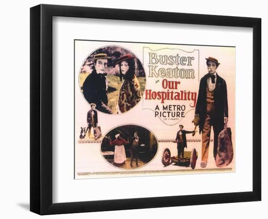 Our Hospitality, 1923-null-Framed Art Print