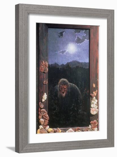 Our House Troll-Theodor Severin Kittelsen-Framed Giclee Print