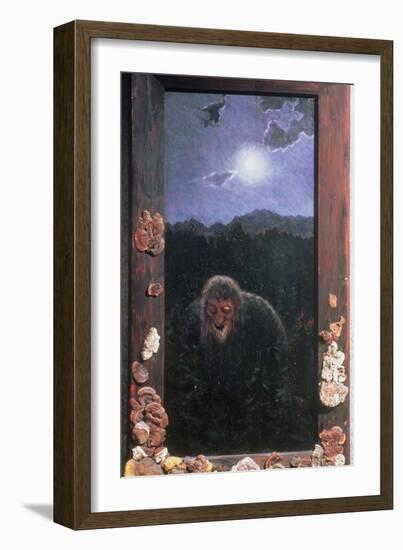 Our House Troll-Theodor Severin Kittelsen-Framed Giclee Print