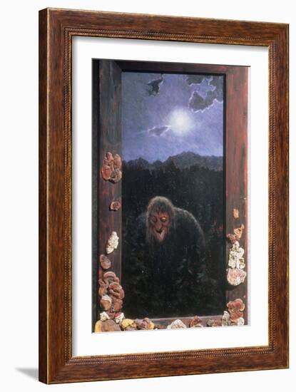 Our House Troll-Theodor Severin Kittelsen-Framed Giclee Print