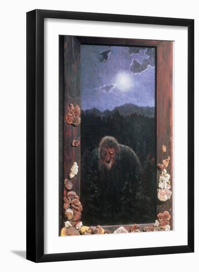 Our House Troll-Theodor Severin Kittelsen-Framed Giclee Print