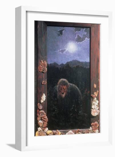 Our House Troll-Theodor Severin Kittelsen-Framed Giclee Print