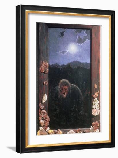 Our House Troll-Theodor Severin Kittelsen-Framed Giclee Print