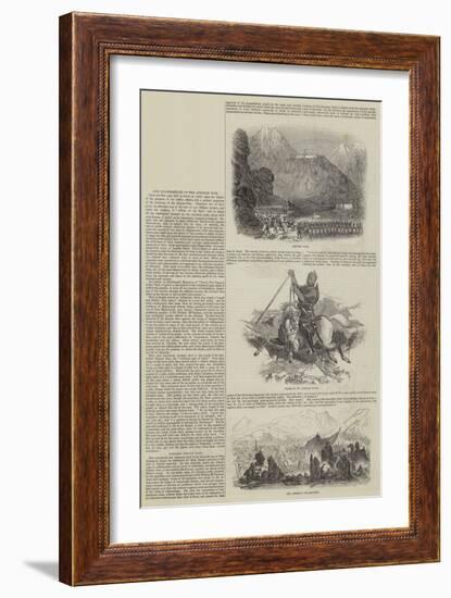 Our Illustrations of the Affghan War-null-Framed Giclee Print