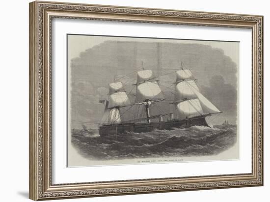 Our Iron-Clad Fleet, HMS Lord Clyde-Edwin Weedon-Framed Giclee Print