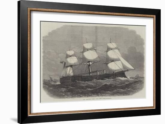 Our Iron-Clad Fleet, HMS Lord Clyde-Edwin Weedon-Framed Giclee Print