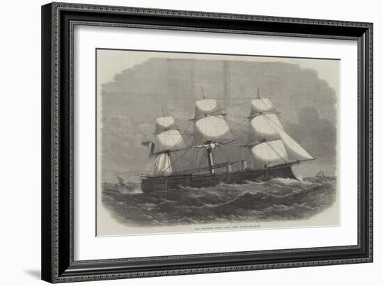 Our Iron-Clad Fleet, HMS Lord Clyde-Edwin Weedon-Framed Giclee Print