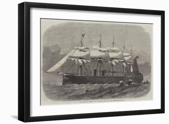 Our Iron-Clad Fleet, HMS Minotaur, Built on the Thames-Edwin Weedon-Framed Giclee Print