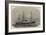 Our Iron-Clad Fleet, the Turret-Ship Monarch-Edwin Weedon-Framed Giclee Print