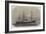 Our Iron-Clad Fleet, the Turret-Ship Monarch-Edwin Weedon-Framed Giclee Print