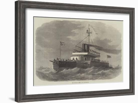 Our Ironclad Fleet, HMS Devastation-Edwin Weedon-Framed Giclee Print