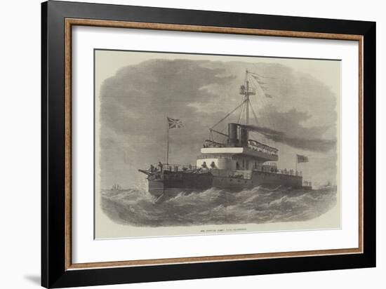 Our Ironclad Fleet, HMS Devastation-Edwin Weedon-Framed Giclee Print