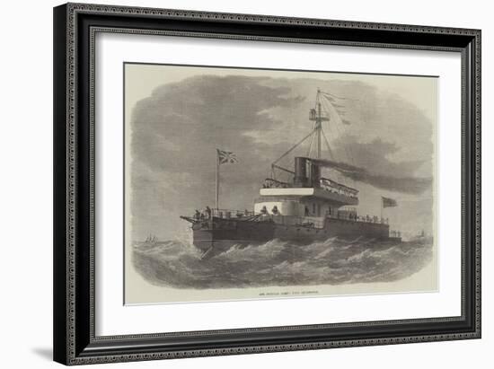 Our Ironclad Fleet, HMS Devastation-Edwin Weedon-Framed Giclee Print