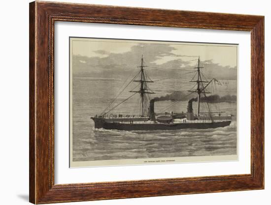 Our Ironclad Fleet, HMS Inflexible-null-Framed Giclee Print