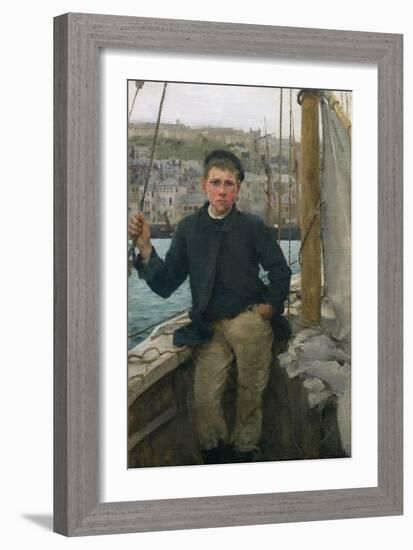 Our Jack, 1886-Henry Scott Tuke-Framed Giclee Print