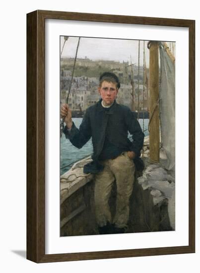 Our Jack, 1886-Henry Scott Tuke-Framed Giclee Print