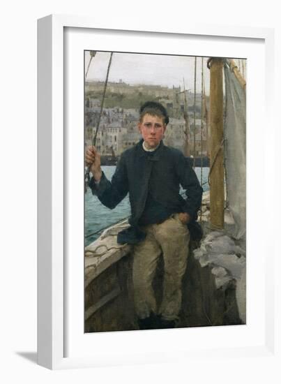 Our Jack, 1886-Henry Scott Tuke-Framed Giclee Print