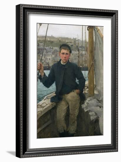 Our Jack, 1886-Henry Scott Tuke-Framed Giclee Print