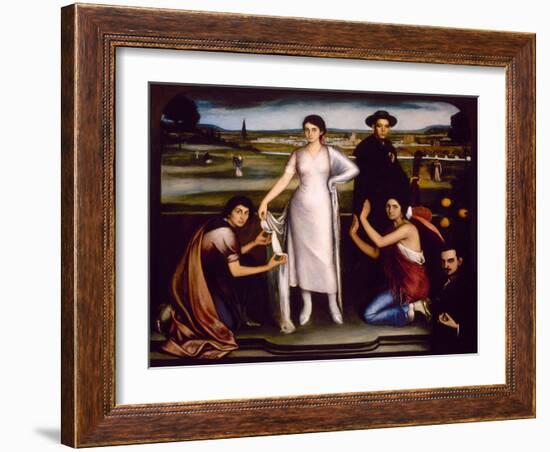 Our Lady of Andalucia, 1907-Julio Romero de Torres-Framed Giclee Print