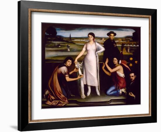 Our Lady of Andalucia, 1907-Julio Romero de Torres-Framed Giclee Print