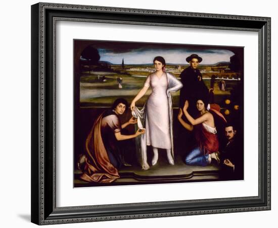 Our Lady of Andalucia, 1907-Julio Romero de Torres-Framed Giclee Print