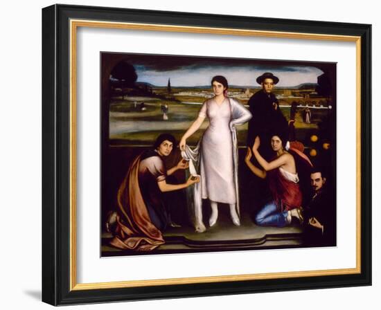 Our Lady of Andalucia, 1907-Julio Romero de Torres-Framed Giclee Print