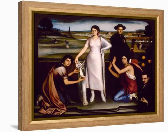 Our Lady of Andalucia, 1907-Julio Romero de Torres-Framed Premier Image Canvas