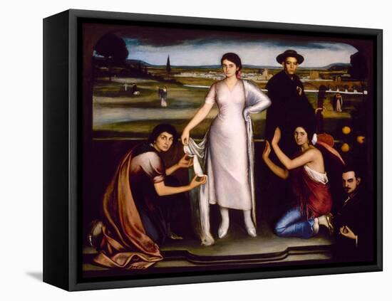 Our Lady of Andalucia, 1907-Julio Romero de Torres-Framed Premier Image Canvas