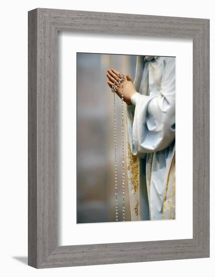 Our Lady of Fatima, Sanctuary of Bom Jesus do Monte, Braga, Minho Province, Portugal, Europe-Godong-Framed Photographic Print