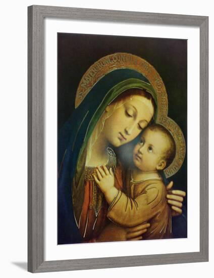 Our Lady of Good Counsel-Pasquale Sarullo-Framed Art Print