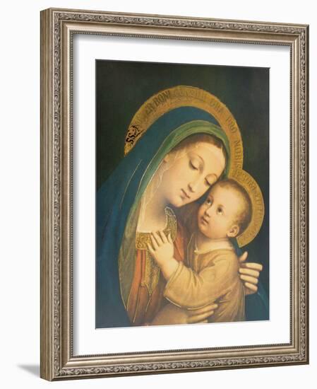 Our Lady of Good Counsel-Pasquale Sarullo-Framed Art Print