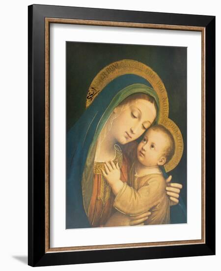 Our Lady of Good Counsel-Pasquale Sarullo-Framed Art Print