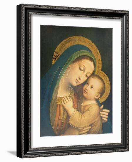 Our Lady of Good Counsel-Pasquale Sarullo-Framed Art Print