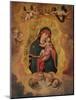 Our Lady of Grace (Copy) (Oil on Panel)-French School-Mounted Giclee Print