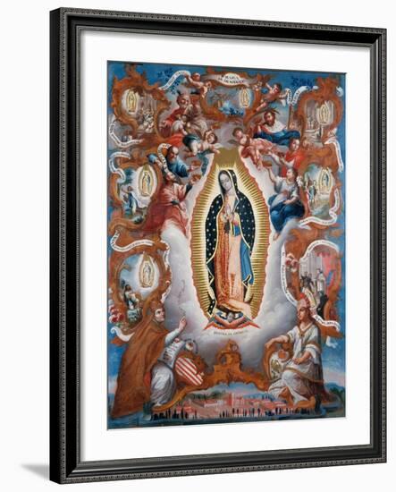 Our Lady of Guadalupe, 1779-Sebastián Salcedo-Framed Giclee Print