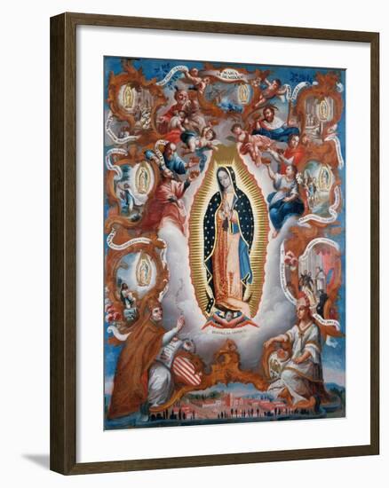 Our Lady of Guadalupe, 1779-Sebastián Salcedo-Framed Giclee Print