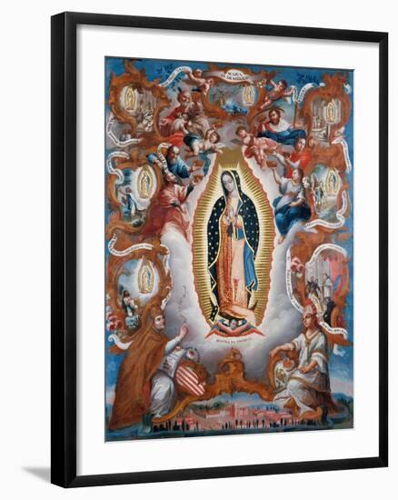 Our Lady of Guadalupe, 1779-Sebastián Salcedo-Framed Giclee Print